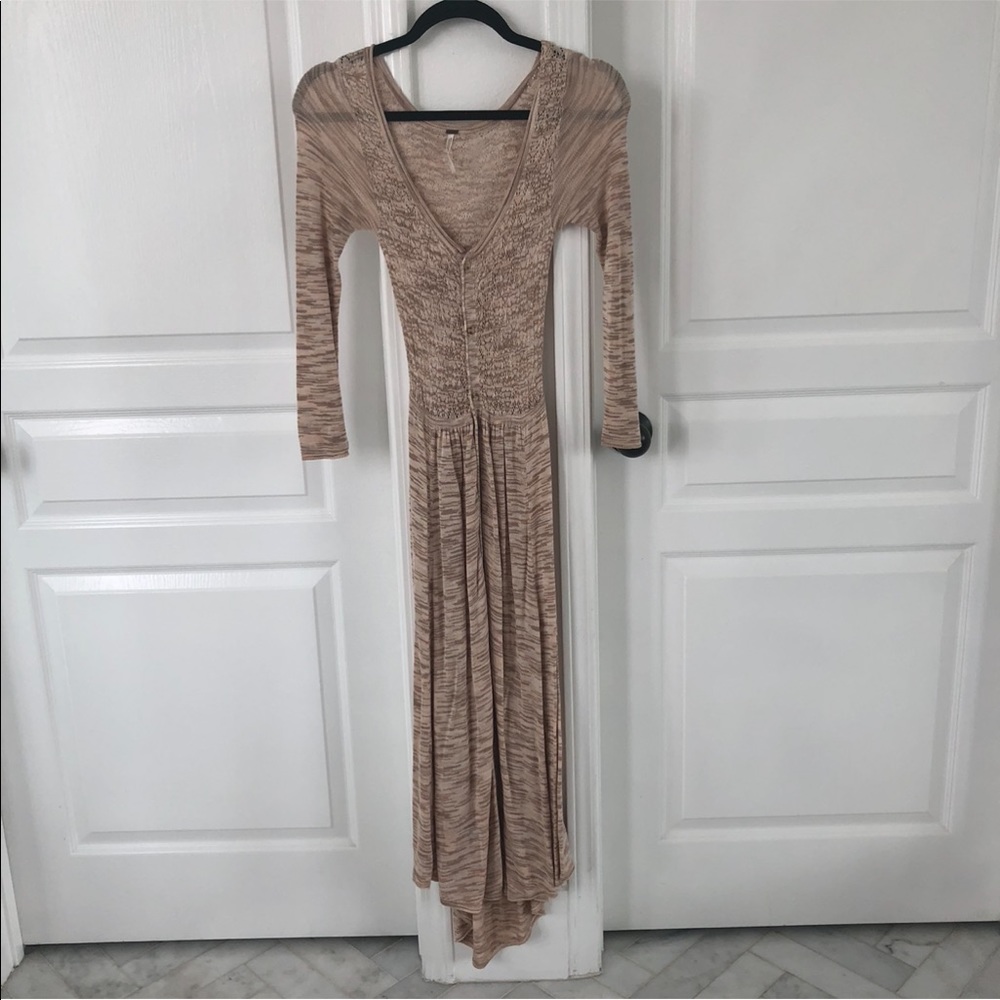 Free people knit dress XS